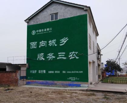 临武为什么制作墙体广告
