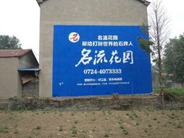 临武墙体广告在乡镇、农村市场的媒体优势