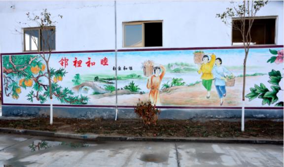 临武乡镇文化墙 乡风文明焕发新活力