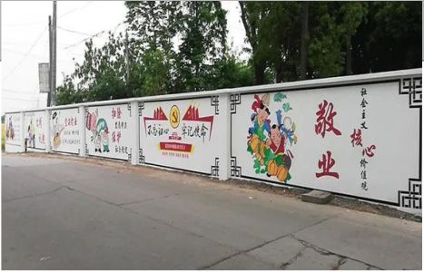 临武手绘墙画在现实中主要有哪些应用?