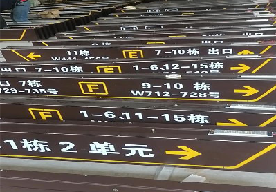 临武广告标识中，常见的几种安装方式。